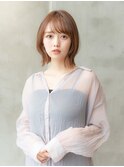 ボブ/大人ナチュラルショートボブ/ハイライト/20代30代