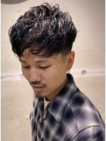 フランクスバーバーリザーブ 人形町店(FRANK’S BARBER RESERVE) スペインカールテーパーフェードバーバースタイルS