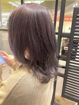 カシータフロル ららぽーと愛知東郷店(Casita flor) 【Casita flor】透け感　ラベンダーグレー