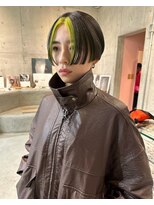 ペト(peto) 【Ueyama】handsome short/neon green