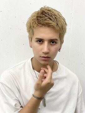 アーリー(Ali'i) 短髪スパイキーショートジェットモヒカン刈り上げツーブロック