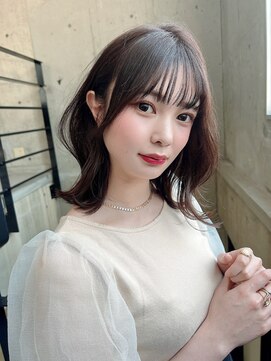 ロンド アンブル 四条烏丸(Lond ambre) 耳かけがポイント!前髪が割れないエギョモリでオシャレ度up