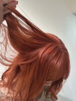 ゼスト 中野店(ZEST) 【zest中野/武田智海】1ブリーチでできるコーラルオレンジ♪