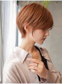 美シルエット耳かけショートヘア小顔カットくびれショートヘア