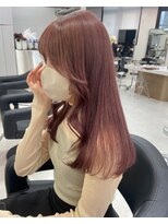 ベレーザシェルト(Beleza scelto)&nbsp;5250ニュアンスカラーホワイトピンクオンブレミルクティーピンク