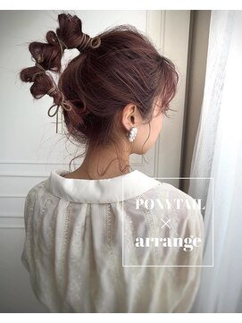 ヘアメイク アージュ 大野城 下大利店(HAIR MAKE age) ヘアアレンジ　アップスタイル　20代30代