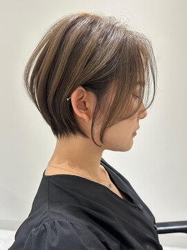 ヨロ 上野(YOLO) ハイライトカラーミルクティーベージュケアブリーチダブルカラー