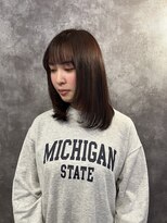 チルバイヘアーガーデンミルクティ(Chillbyhairgardenmilktea)&nbsp;韓国レイヤー