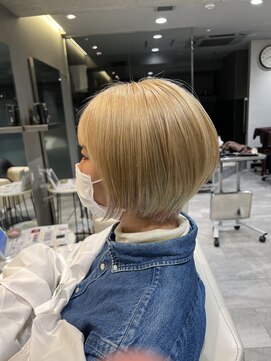 ステラバイケンジ(STELLA by KENJE) 姫カットカールセミディシアーカラー