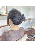お呼ばれヘア