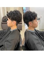 ザワン(The one)&nbsp;結婚式前ニュアンスパーマ