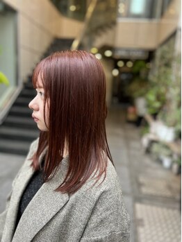 カスミ 霞(KASUMI)の写真/透明感、ツヤ感のある色味で大人気のイルミナカラー取扱店！それぞれに似合わせた上品で上質な大人カラーを