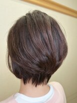 松本平太郎美容室 銀座本店&nbsp;イノアカラー×レイヤーボブ/30代40代50代60代