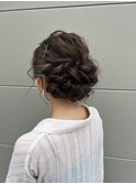 シニヨンアレンジ