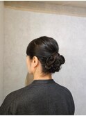 上品さあふれる　編み込みスタイル＃1