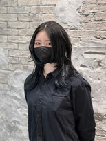 ラ ミューズ ヘアー(La mju:z hair) クラゲにならない!!ミディアムウルフ(a)