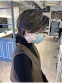 人気髪形黒髪ハイライトハンサムショート赤羽駅徒歩3分美容室