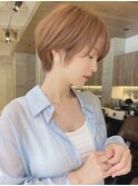 ショートボブ髪型20代30代40代50代前髪あり前髪無し面長丸顔