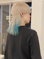 ターン ヘアー(TAAN HAIR)&nbsp;ホワイト×ライトブルー