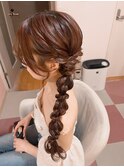 サイド編み下ろし