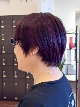 ヴィサージュ ギンザ VISAGE GINZA ルビーバイオレットメンズショート