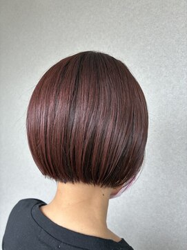 ミリ(milli) ミニボブ ×暖色カラー