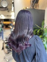 ヴァイス 渋谷店(VAICE)&nbsp;ディープヴァイオレット/裾カラー/パープル