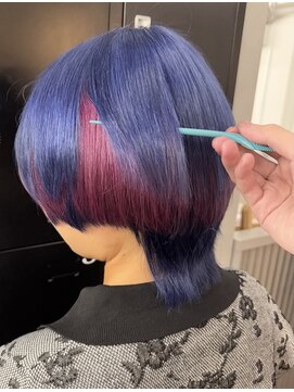 アドラ(ADLLA) ダブルカラー×ベールカラーデザイン