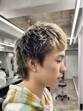 ニコ トウキョウ ロジック(nico TOKYO Logic) 刈り上げアップバングスパイキーショートパーマスパイラルパーマ