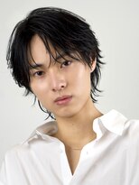 オーシャントーキョーオーバー 渋谷(OCEAN TOKYO OVER) 韓国マッシュセンターパートツーブロックフェザーパーマシャドウ