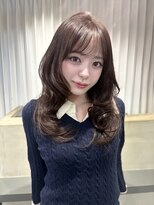 リリー(Lilley) 【本松美咲】ミディアムレイヤー×透明感チョコレート