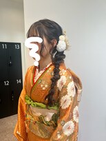 ブランコトレス 烏山店(BLANCO tres) ヘアアレンジ◆成人式◆