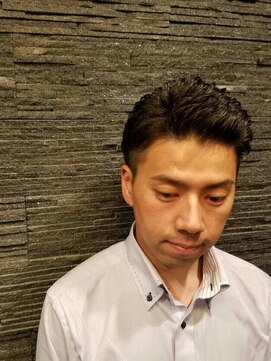 ヒロギンザ 新橋店(HIRO GINZA) ツーブロック七三＜理容室＞