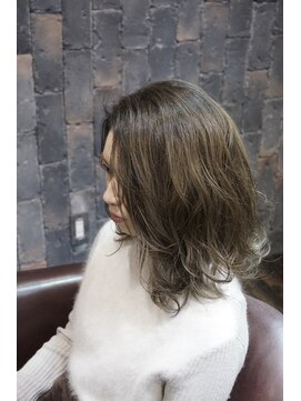 ヘアー クリエイト カルバリ(HAIR CREATE Calbari) グレージュカラー