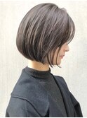【GARDEN川谷】20代30代大人可愛い小顔ボブ×グレージュ