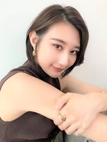 ビーハイブ 一番町店 アヴェダ(BEHIVE)&nbsp;大人かわいいショートボブ×アッシュブラウン