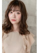 ソラネル(SOLENNEL) 20代30代40代大人ベージュでフェミニン×ゆるふわパーマ f