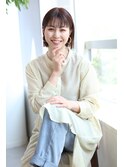 ヘルシーぱっつんボブ