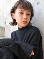 ラフィスヘアー サンティエ 広島駅前店(La fith hair santie)&nbsp;【La fith】オン眉ボブ×くびれヘア