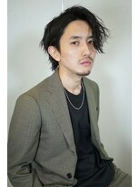 リップスヘアー 銀座(LIPPS hair)&nbsp;トラッドマッシュ　ツイストスパイラル　銀座メンズ美容室