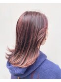 ピンクハイライト