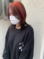 ブラン 阪急伊丹駅前店(Blanc.)&nbsp;アンブレラカラー　逆インナーカラー