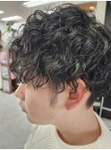 メンズパーマスタイル
