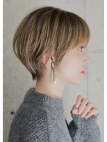 ノア 奈良駅前店(NoA)&nbsp;ハイトーン丸みショート　ベージュカラー　奈良　近鉄奈良　NoA