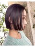 【梅雨のストレス解消】カット+髪質改善ストレートパーマ+ケアカラー+美髪tr