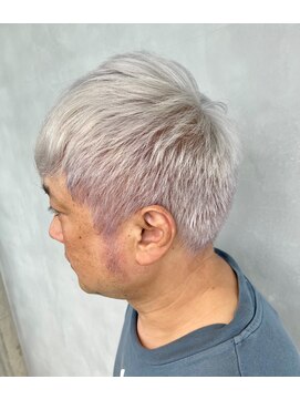 アコ(Aco) ホワイトカラー/ホワイトブリーチ/白髪ぼかしブリーチ