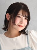 愛され外ハネミディアム×インナーエクステ