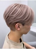 10114ニュアンスカラーハイトーン韓国フェードウルフカット