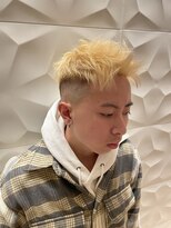 銀座マツナガ 浅草店&nbsp;短髪/20代/アップバング/スキンフェード