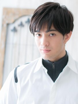 モッズヘアー メン 戸田公園店(mod's hair men) 20代30代アースカラーフェザーショートマッシュf戸田公園